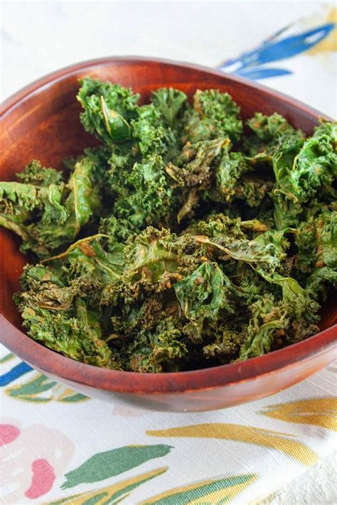 Kale Chips With Nutritional Yeast Vegan Gluten Free These Cheesy