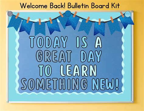 Welcome Back to School Bulletin Board - Etsy