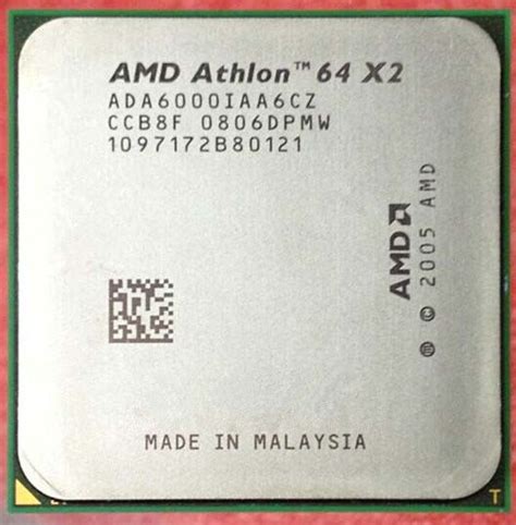 Original Dual Core Athlon X Cpu Ghz Socket Am Pin