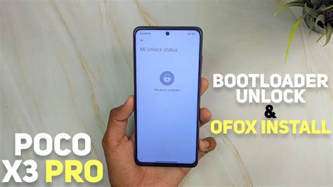 Poco X Pro Bootloader Unlock Orangefox Recovery Installation