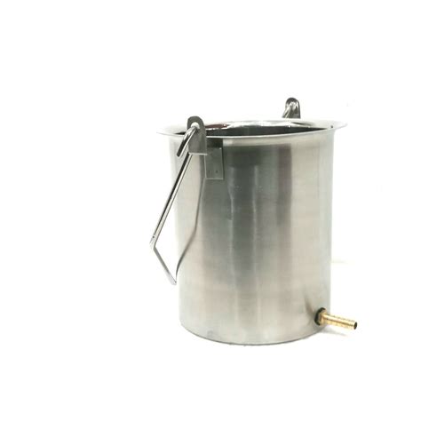 Graminheet Stainless Steel Enema Bucket 2 5qt 304 Grade For Hospital