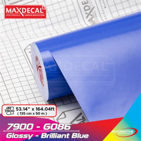 Maxdecal G Glossy Brilliant Blue Maxdecal Professional