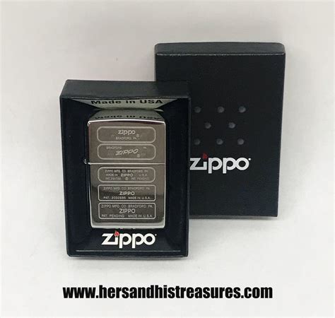 New 2019 Zippo Date Code Timeline Zippo Lighter Hers And His Treasures