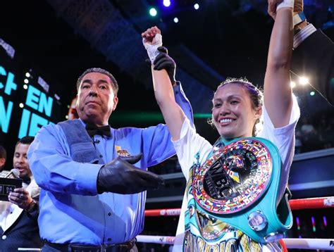 Seniesa Estrada Destroys Miranda Adkins In Seven Seconds