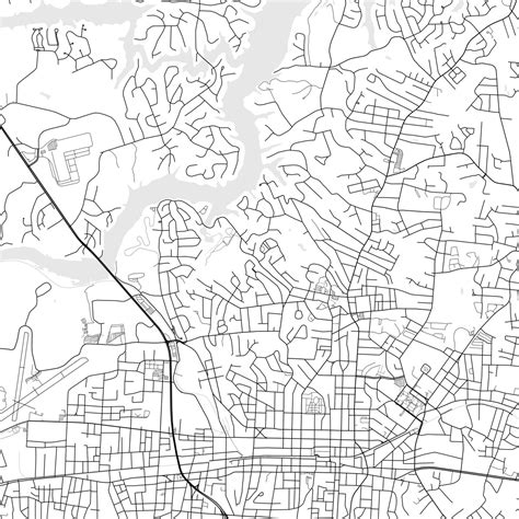 Map Of Hickory A City Unveiled Paraiso Island