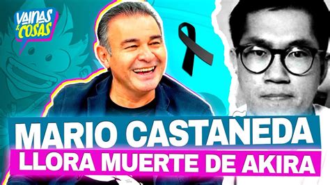 Mario Castañeda Voz De Gokú Destrozado Por La Muerte De Akira