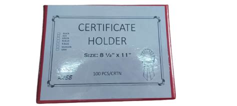 Certificate Holder Short Per Piece Accepted Lazada Ph