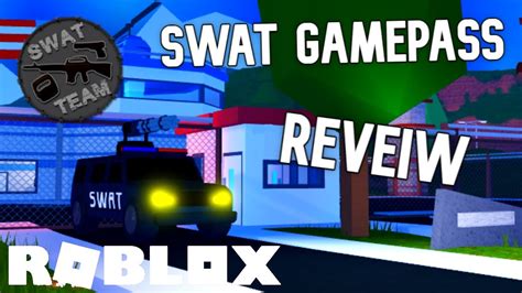 Jailbreak SWAT Gamepass Review YouTube