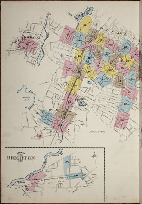 Sanborn Fire Insurance Map From Boston Suffolk County Massachusetts Library Of Congress