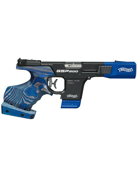 PISTOLA WALTHER MODELO GSP 500 CAL 22 LR Armería La Jungla