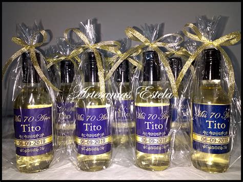 Souvenir Botellas De Vino Personalizadas Artesanias Estela