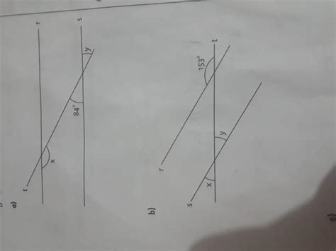 5 Determine As Medidas X E Y Em Cada Figura A Seguir Sabendo Que R S