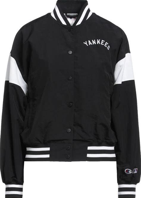 Champion Jacket Black Shopstyle