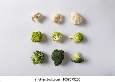 Romanesco Isolated Top View Royalty Free Images Stock Photos