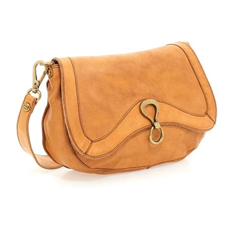 Shoulder Bag Acqua Beige Campomaggi