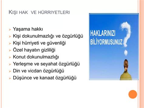 Haklar ve sorumluluklar el ele | PPT