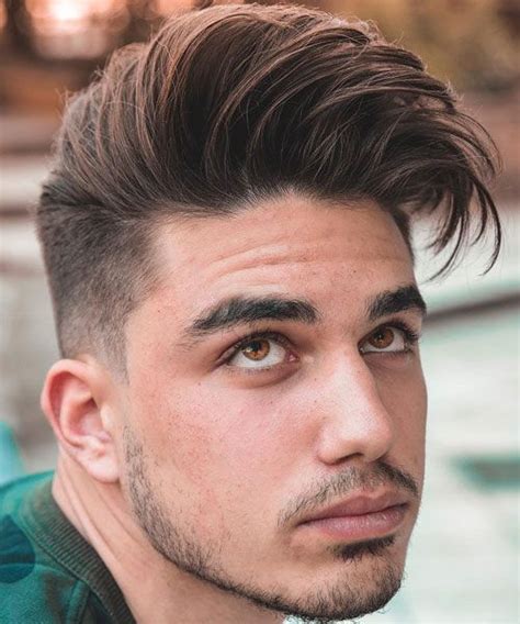 One Side Hairstyle Men Side Swept Hair For Men Cool Men S Side Swept