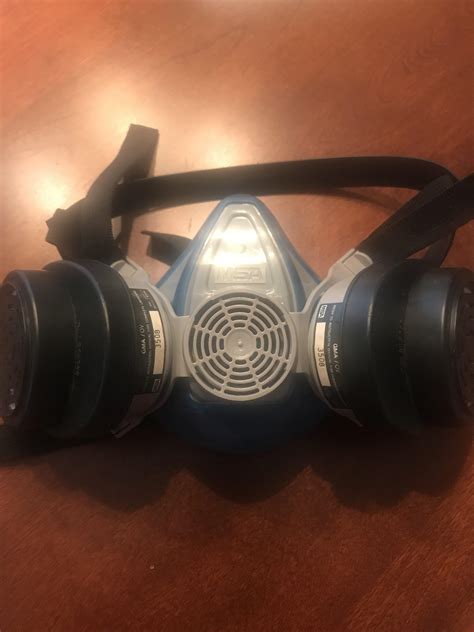 MSA Respirator This is a MSA respirator used for industrial use not for
