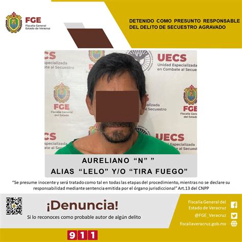 El Heraldo De Poza Rica Detenido Como Presunto Responsable Del Delito De Secuestro Agravado