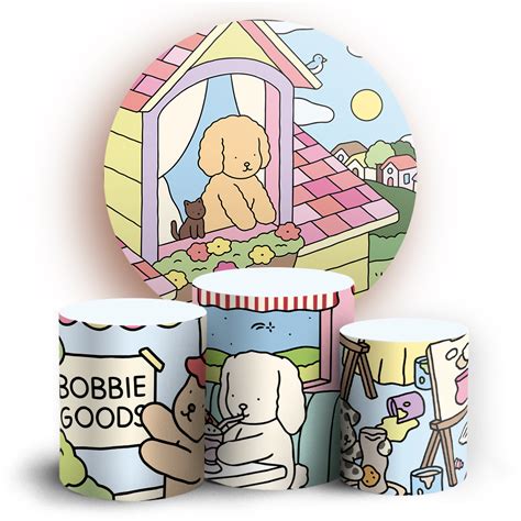 Modelos De Bobbie Goods - Bobbie Goods Capas Painel Redondo com Trio de Cilindros Sublimados ...