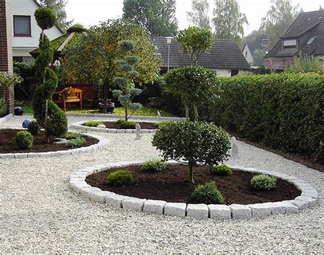 Moderne Gartengestaltung Mit Steinen Und Kies Elegant Moderne Vorgarten