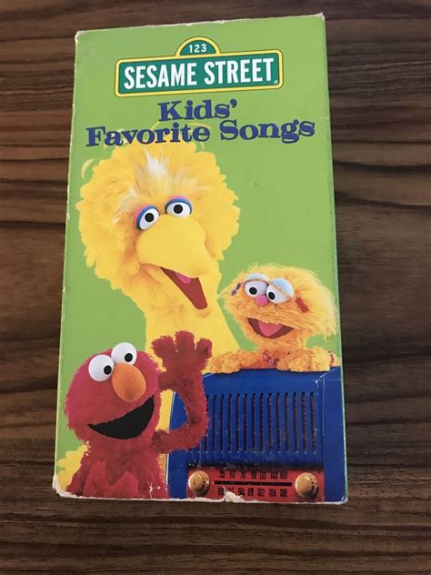 sesame street vhs dvd