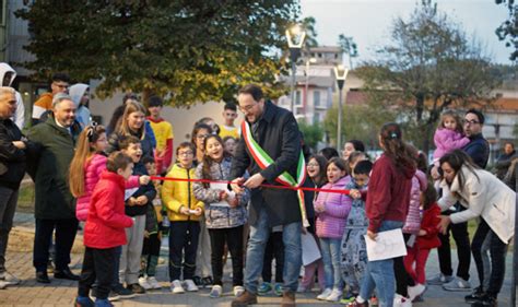 Inaugurato Il Parco Gentile Del Cittadino In Occasione Della Giornata