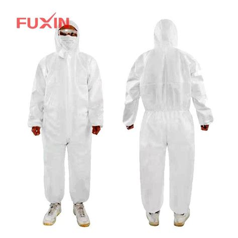 Disposable Ppsmssfmp Coveralls Type 5 Type 6 Fx 5025 Fuxin