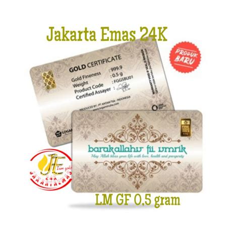 Jual Emas Antam Gift Series Gram Barakallah Fii Umrik Shopee Indonesia