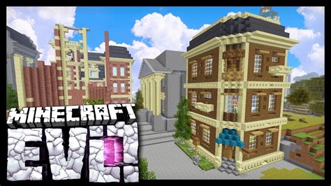 Building In Downtown Evo Minecraft Evolution Smp 46 Youtube