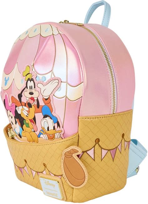 Loungefly Disney By Loungefly Mini Backpack Mickey Friends Figural Hot Air Balloon Bags Bol