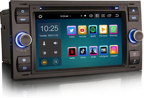 Gonfen Zoll Kern Android Autoradio Navi F R Ford Focus Transit