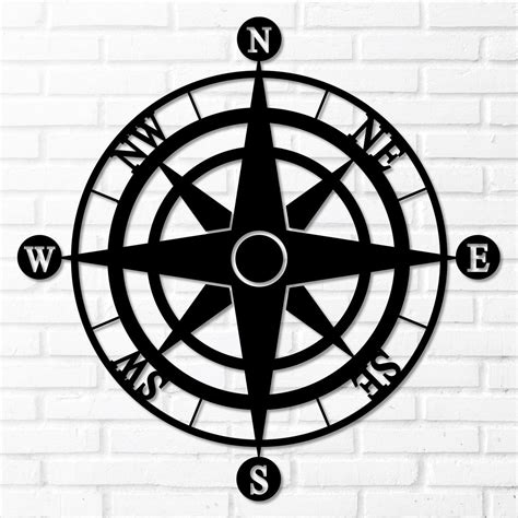 Compass Wall Decor Metal Art And Home Decor Made In The Usa Kands Design Elements