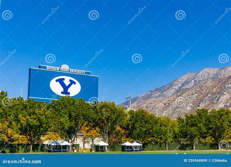 Lavell Edwards Stadium On The Campus Of Brigham Young University Byu