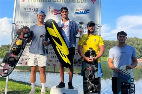 Matías González se coronó campeón de figuras en la Mónaco Slalom Cup