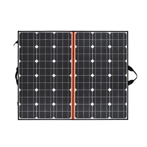 Custom Folding Solar Panels Kit Mono 110W 120W 140W Portable Solar Pan