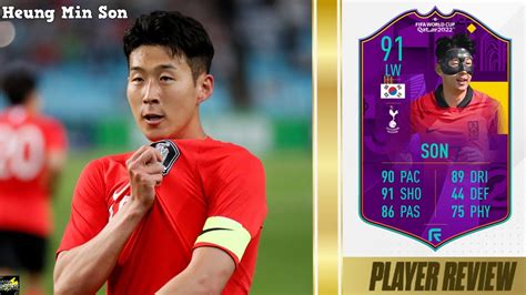 Fifa 23 Road To The World Cup Heung Min Son Player Review 91 Rttw Heung Min Son Player Review