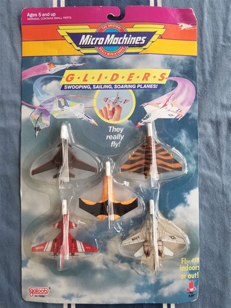 Micro Machines Gliders Pocket Squadron Misc Toy Boys Joes Curios