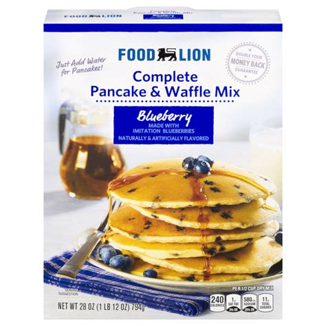 Save On Food Lion Complete Pancake Waffle Mix Blueberry Order Online