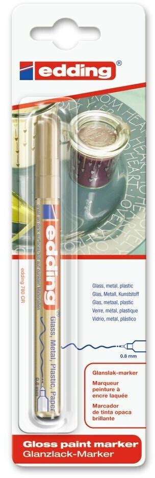 Edding Paint Marker Gold Und Silber Lackmarker Ab