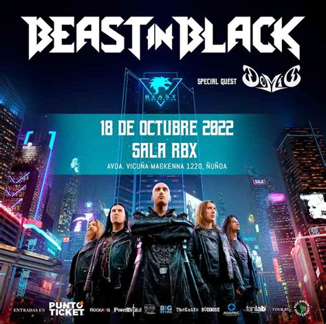 Domic Se Suma Como Banda Invitada Al Concierto De Beast In Black En