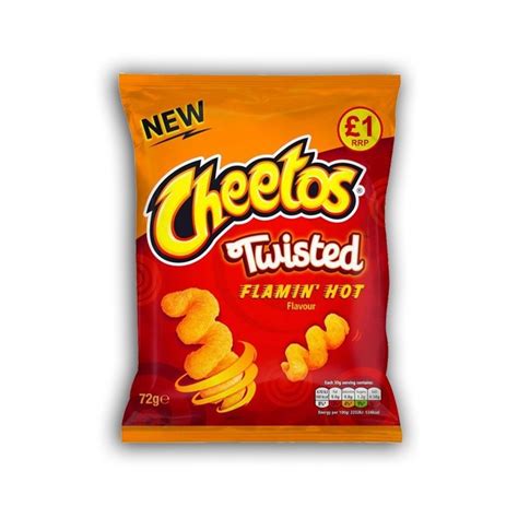 Cheetos Twisted Flamin Hot Pacco Da 72 G