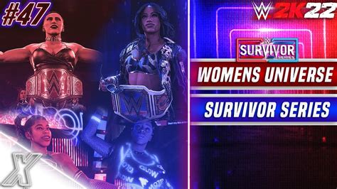 Wwe K Womens Universe Mode Survivor Series Ppv Youtube