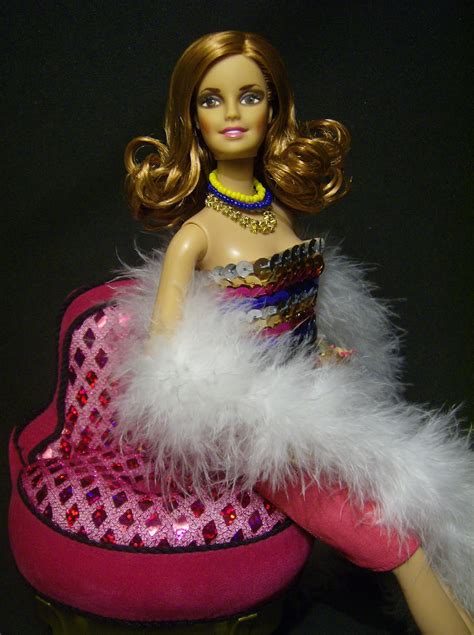 Barbie Superstar Monterrey: BARBIE COMO LUCÍA MÉNDEZ EN COLORINA (ONE OF A KIND,OOAK )