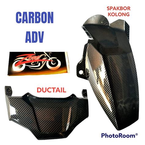 Jual COVER TUTUP DUCTAIL ADV 150 COVER SPAKBOR KOLONG ADV 150 1SET