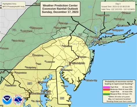 Nj Weather Flood Alerts Issued Ahead Of Nasty Weekend Storm With