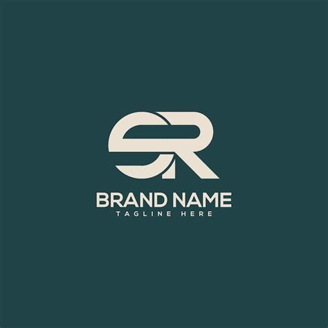 Premium Vector Monogram Professional Unique Letter Sr Rs Logo Design