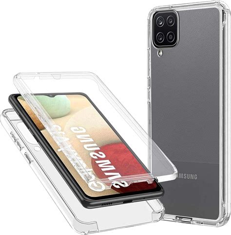 CHIMUCO ZYIMOU Coque pour Samsung Galaxy A12 360 Degrés Protection