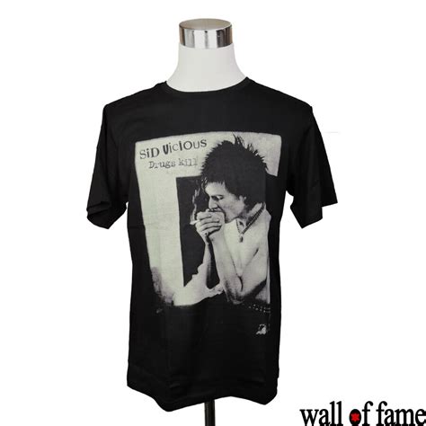 【楽天市場】バンドtシャツ Wall Of Fame Sid Vicious シド・ヴィシャス Sex Pistols セックス・ピストルズ