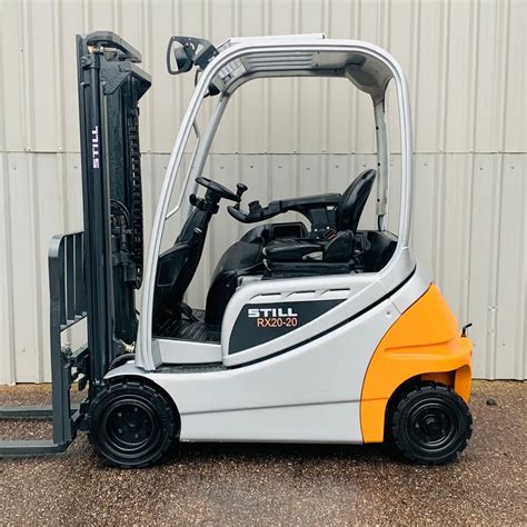 STILL RX20 20p USED 4 WHEEL ELECTRIC FORKLIFT 3191